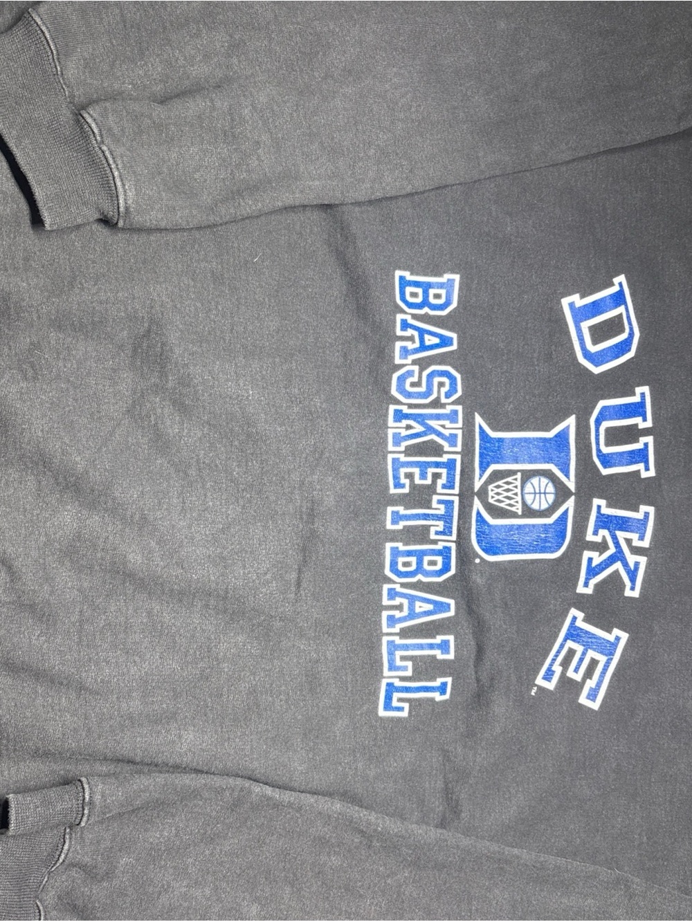 Size XL - Vintage Duke Blue Devils Crewneck Sweatshirt USA Made Cotton Exchange